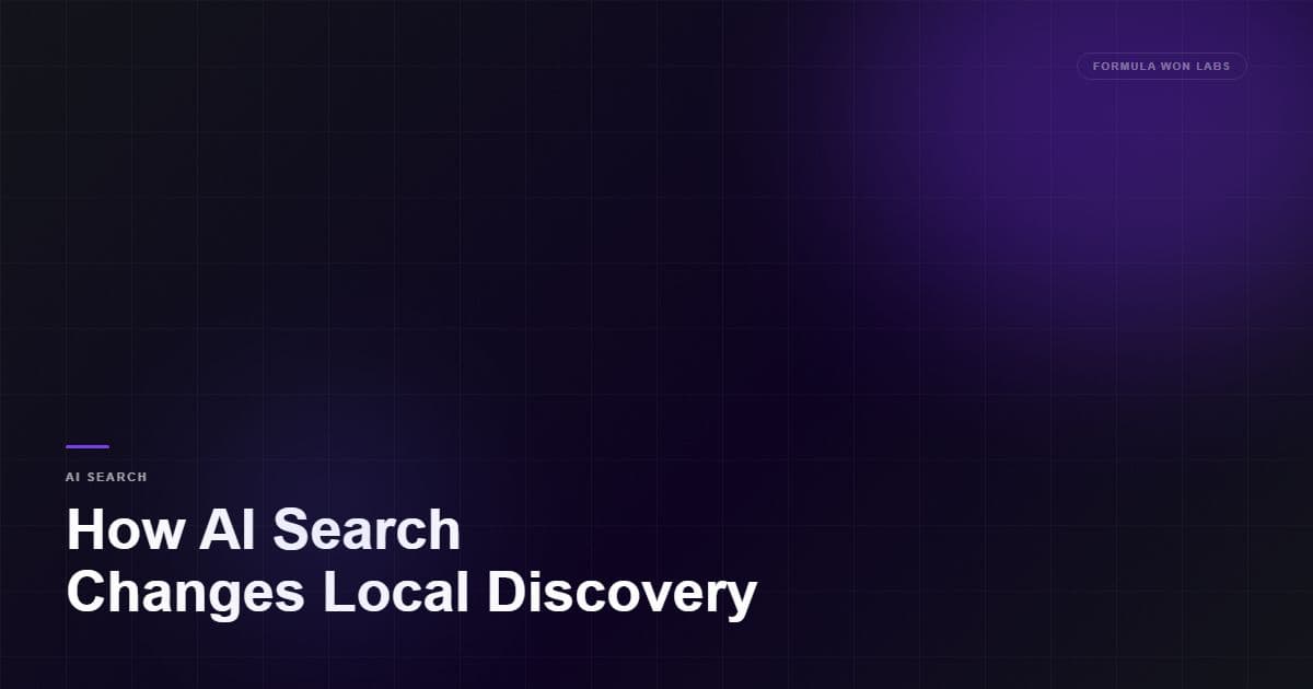 How AI Search Is Changing Local Business Discovery