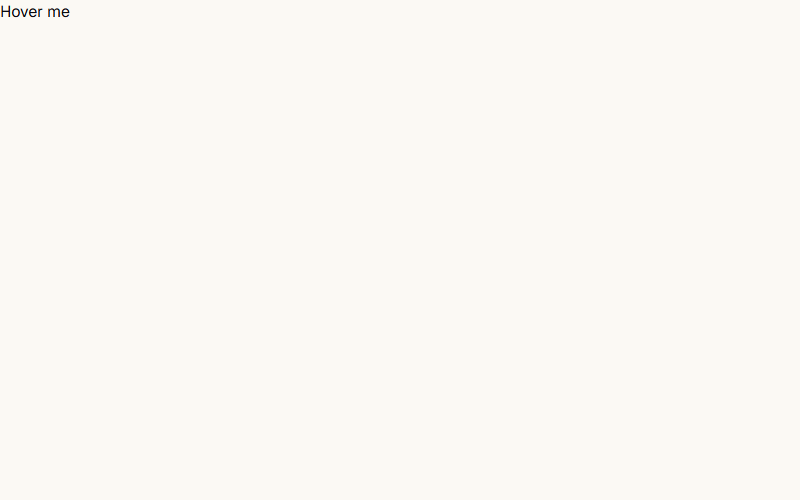 Scramble-in hover text
