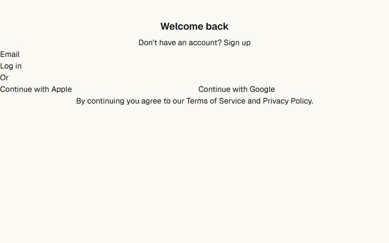Email-Only Login with Social