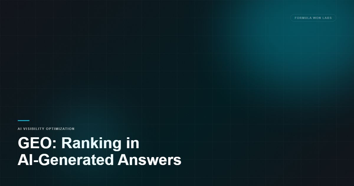 AI Visibility Optimization: What It Is and Why Local Businesses Need It Now