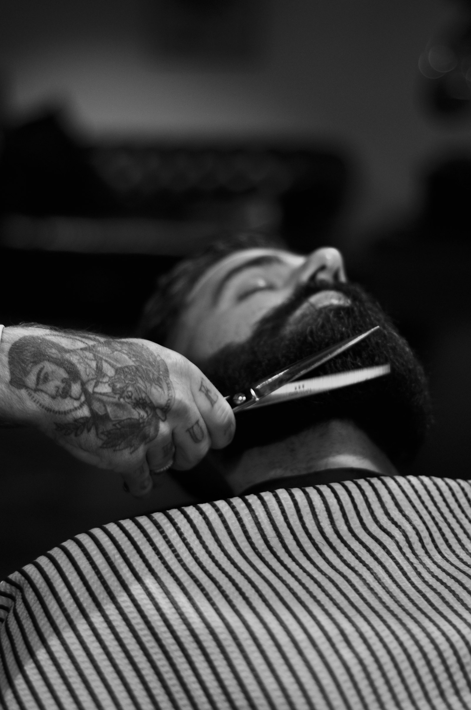Beard trim and lineup