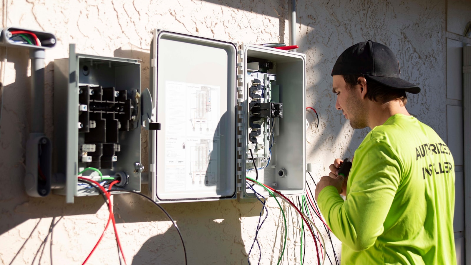 Technician at work, Plymouth