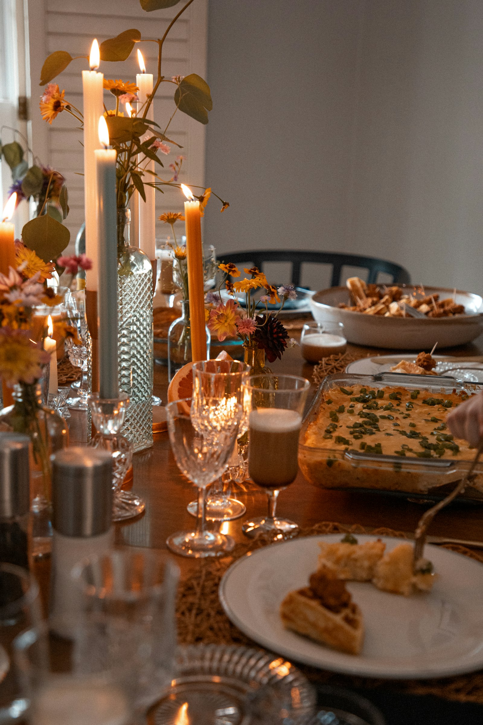 Studio dinner, April