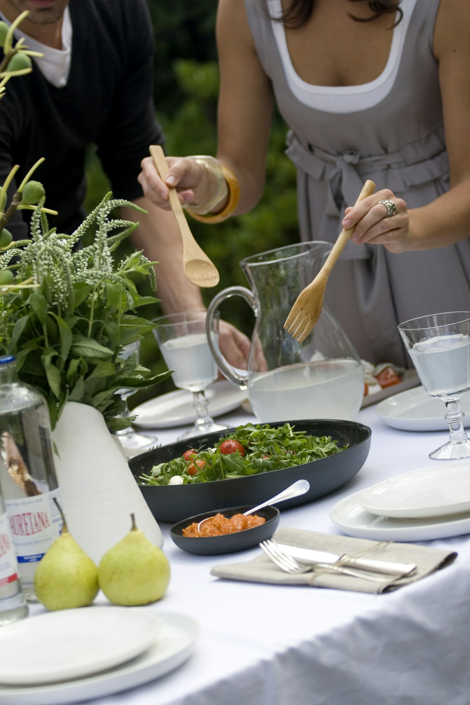 Garden tasting, May