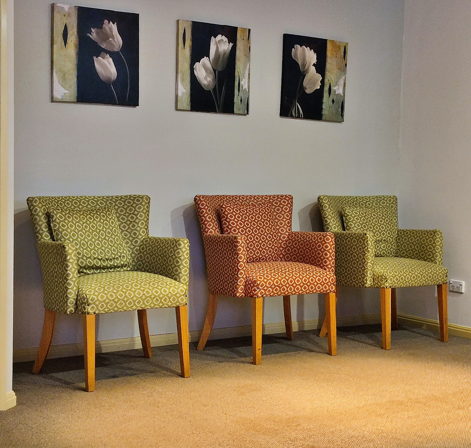Waiting area, SE Portland